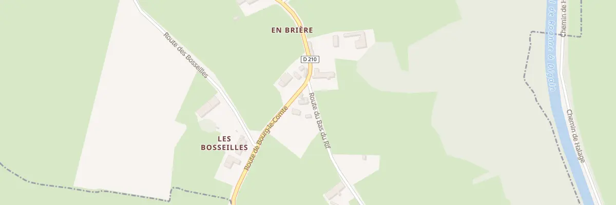 Plan du 5022 En Briere à Avrilly