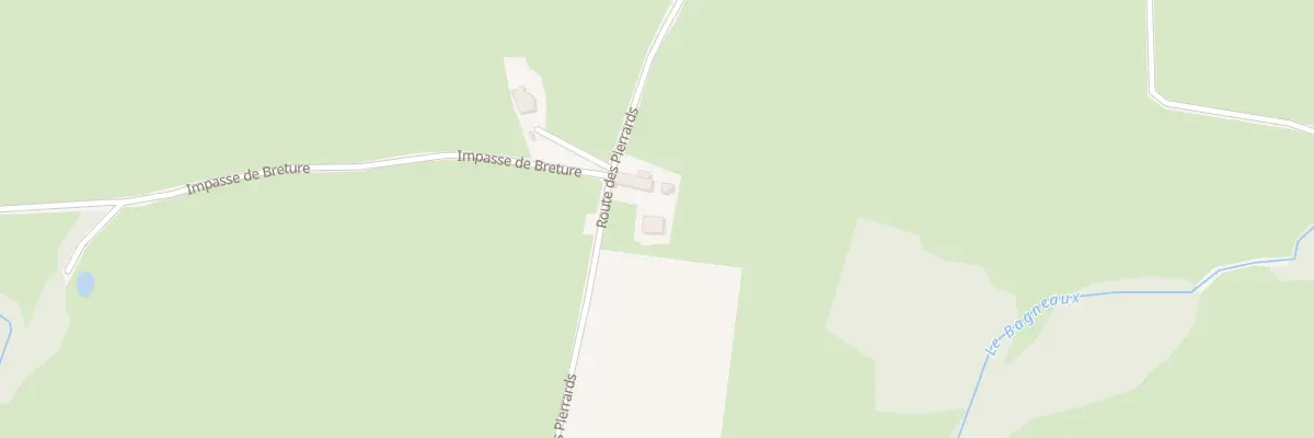 Plan du 1879 Rte des Pierrards à Melay