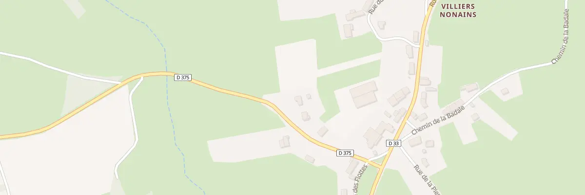 Plan du 173 Villiers Nonains à Saint-Brancher