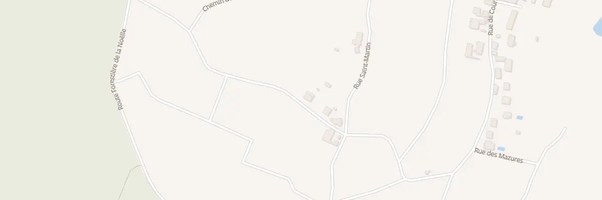 Plan du 4 Saint Martin à Sermiers