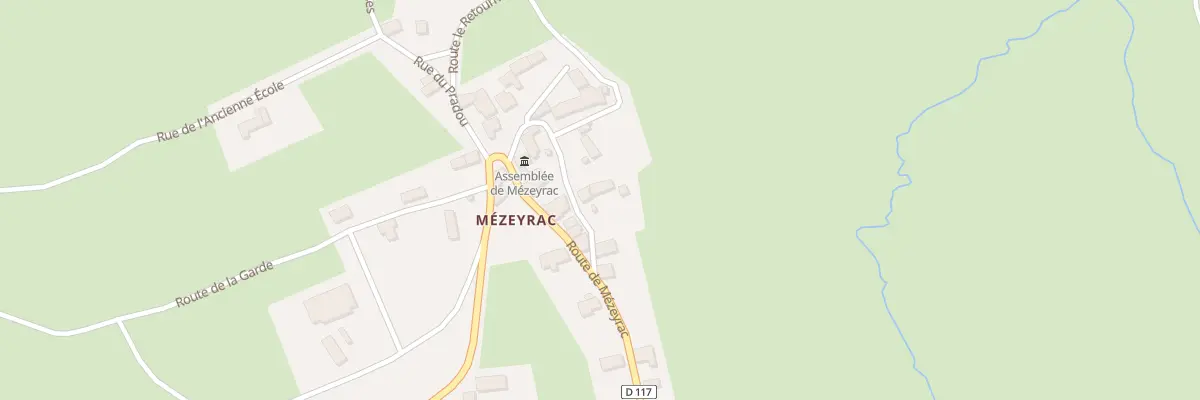Plan du 5068 Mezeyrac à Issanlas