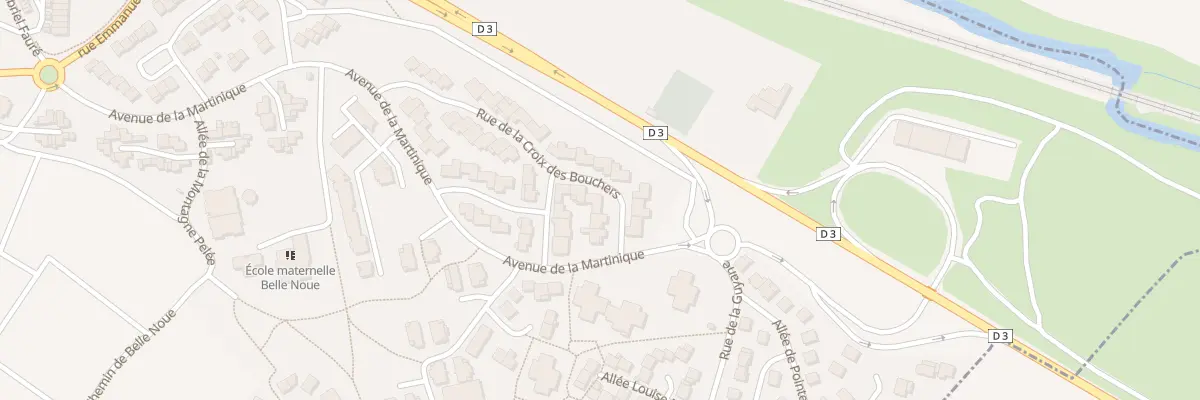 Plan du 22 Rue de la Croix des Bouchers à Épernay