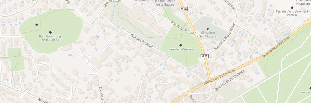 Plan du 17 Rue des Arceaux à Castries