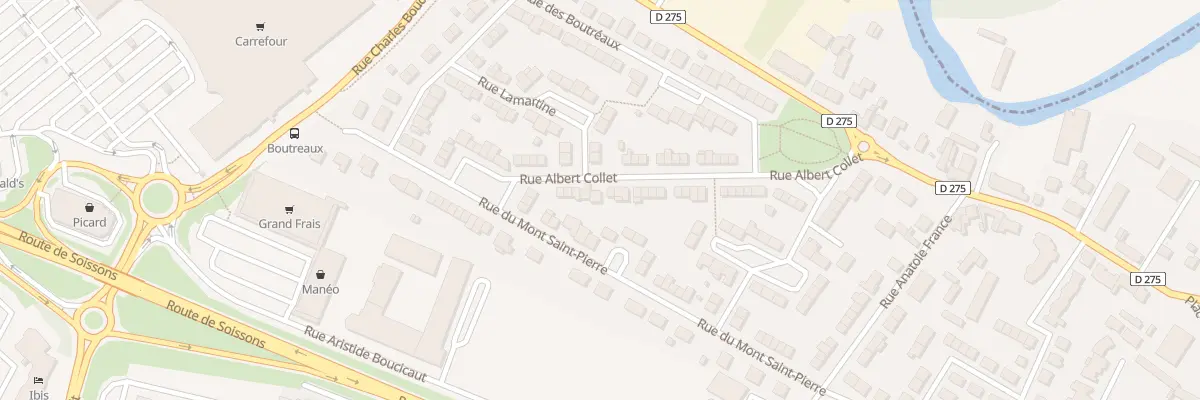 Plan du 47B Rue Albert Collet à Tinqueux