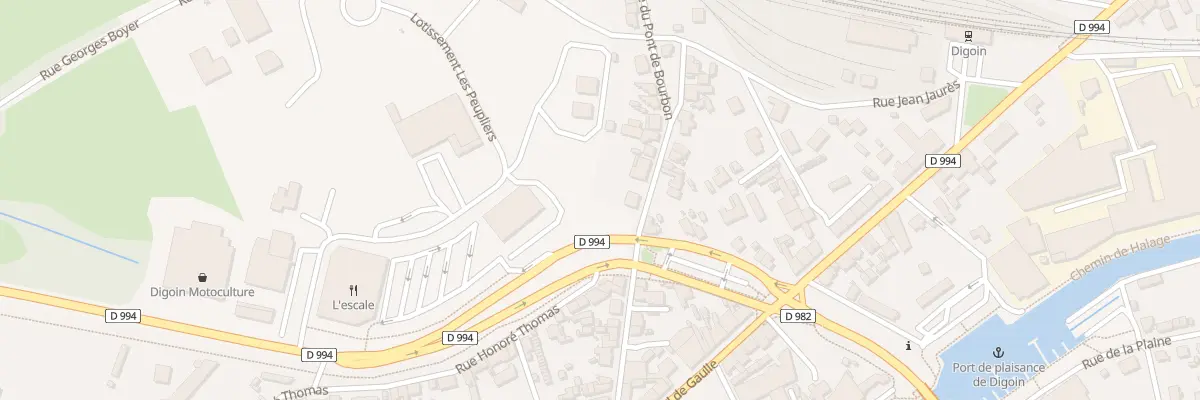 Plan du 29 Rue du Pont de Bourbon à Digoin