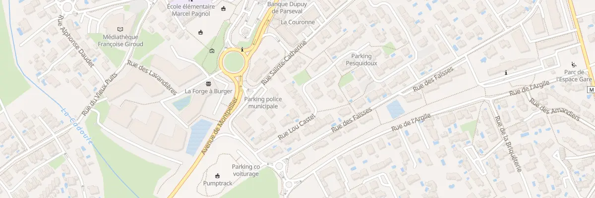 Plan du 62 Rue Lou Castel à Castries