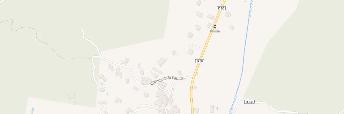 Plan du 8 Che de la Parade à Générargues