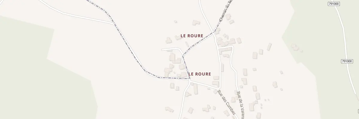 Plan du 10 Che du Relais à Saint-Germain-Laprade