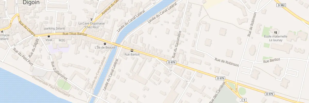 Plan du 67 Rue Bartoli à Digoin