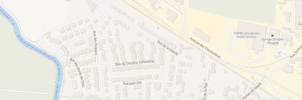 Plan du 61 Rue du Docteur Schweitzer à Saint-Brice-Courcelles