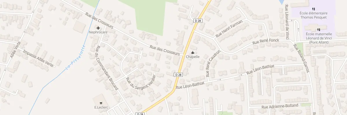 Plan du 99B Rte d’Elesmes à Maubeuge