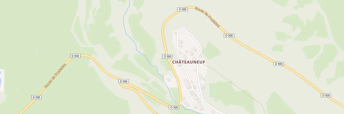 Plan du 1 Rte de Pradelles au Monastier-sur-Gazeille