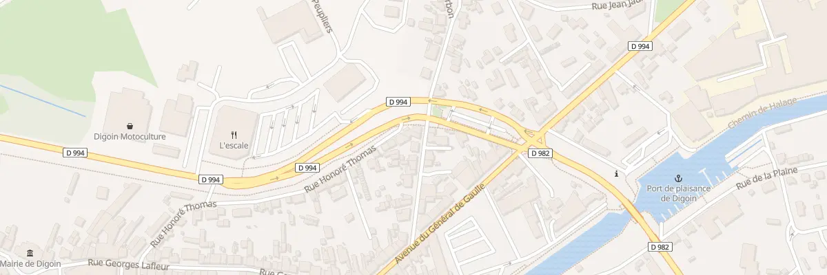 Plan du 23 Rue du Pont de Bourbon à Digoin