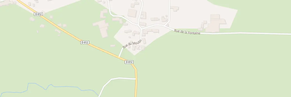 Plan du 2 Rue du Moulin à Harcigny