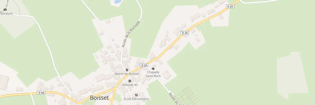 Plan du 5029 Le Bourg à Boisset