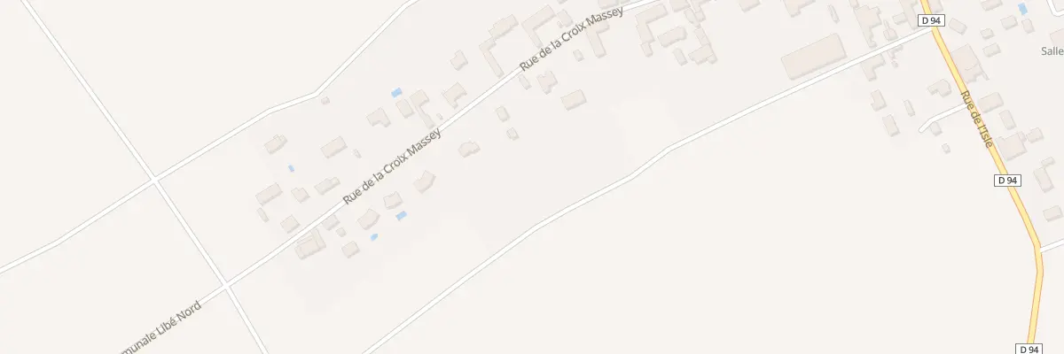 Plan du 18 Rue de la Croix Massey à Laines-aux-Bois