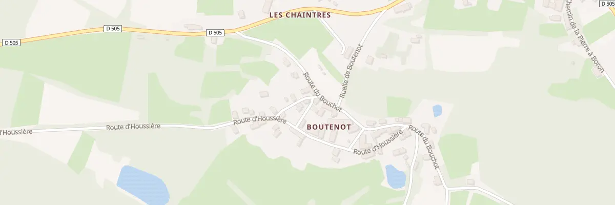 Plan du 1 Rle des Musiciens à Planchez