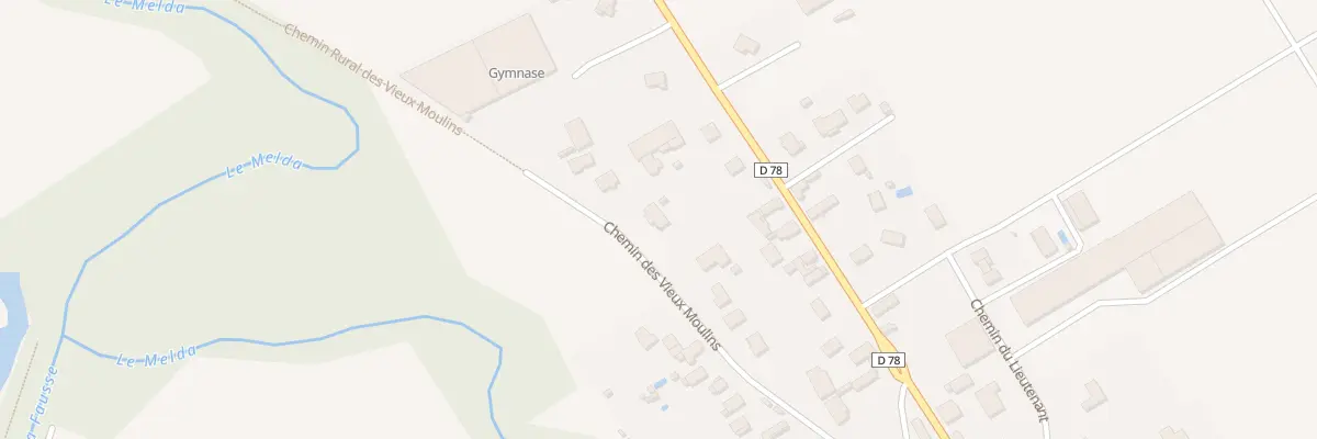Plan du 20 Che des Vieux Moulins à Villacerf