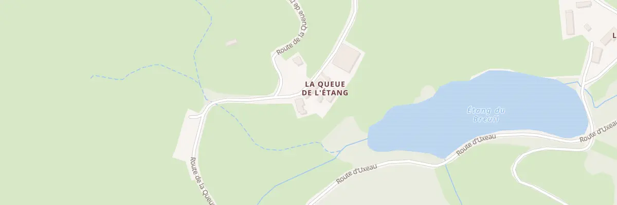 Plan du 458 Rte de la Queue de l’Etang à La Chapelle-au-Mans