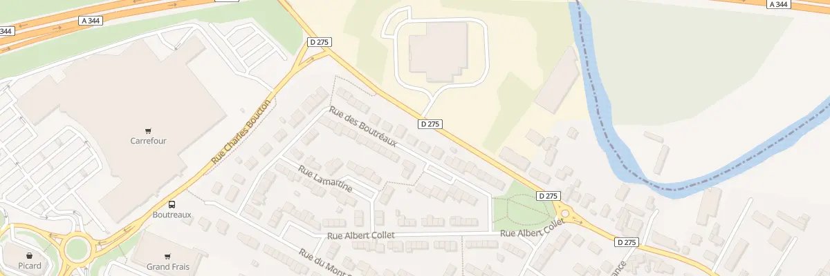 Plan du 24 Rue des Boutreaux à Tinqueux