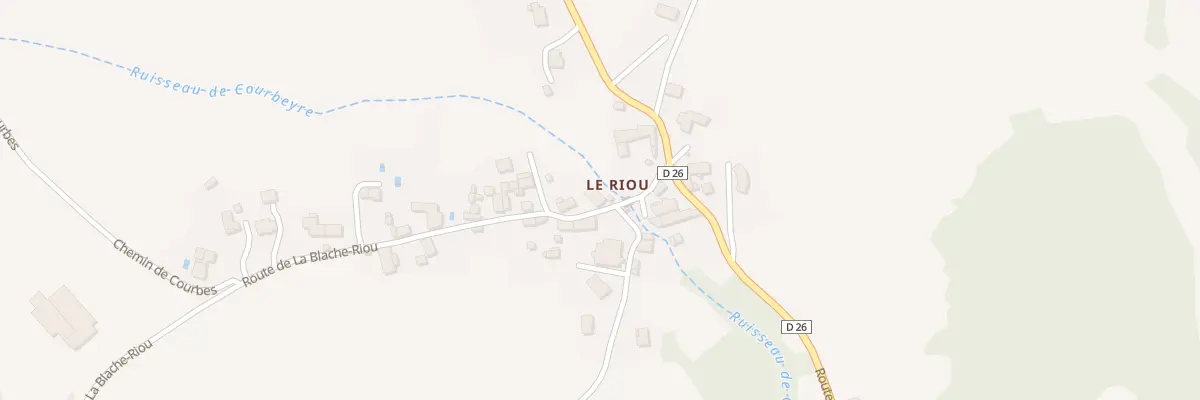 Plan du 1795 Rte de La Blache-Riou à Malrevers