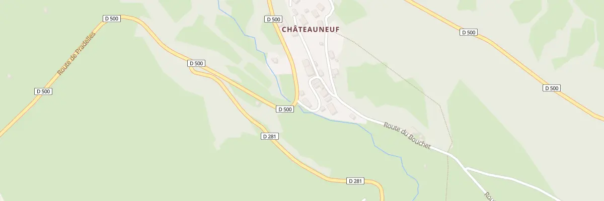 Plan du 1 Rte du Bouchet au Monastier-sur-Gazeille