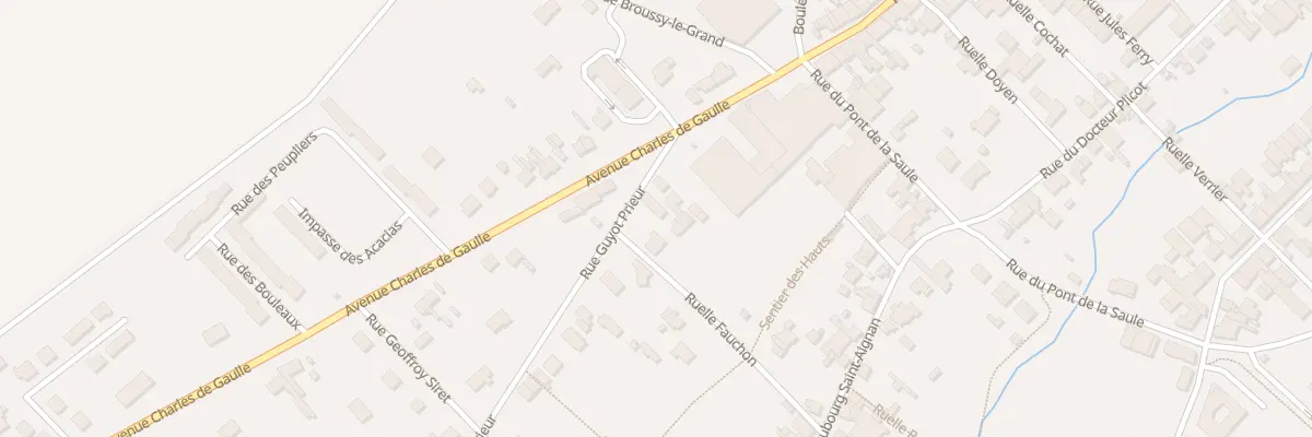 Plan du 35 Rue Guyot Prieur à Fère-Champenoise