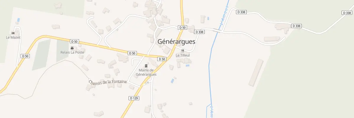 Plan du 5 Pl du Tilleul à Générargues