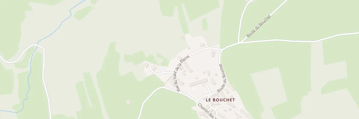 Plan du 10 Rue du Haut de la Pierre à Villapourçon