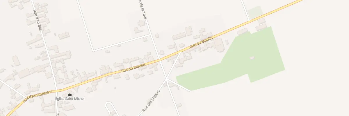 Plan du 24 Rue du Moulin à La Malmaison