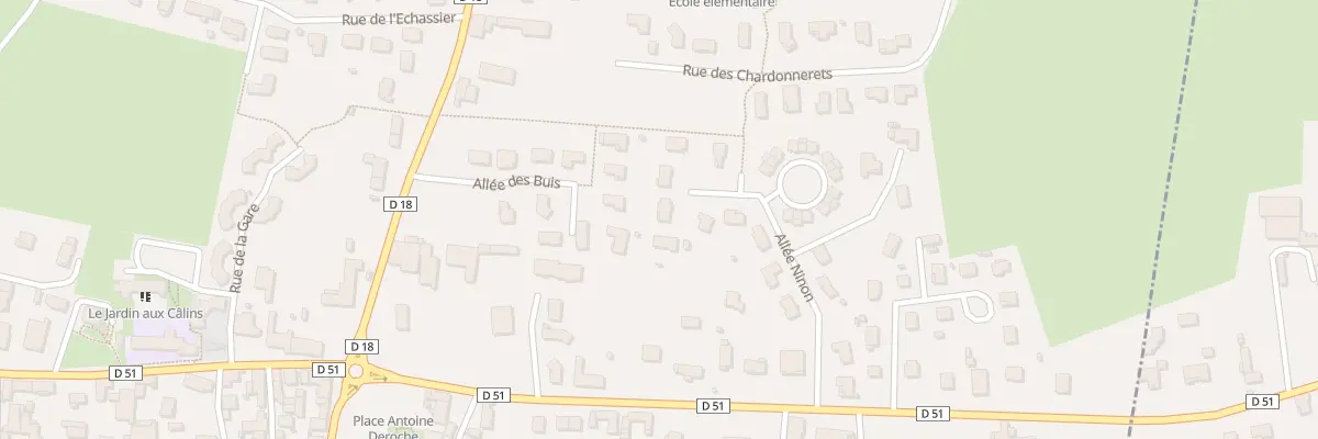 Plan du 227 All Ninon à Pouilly-les-Nonains