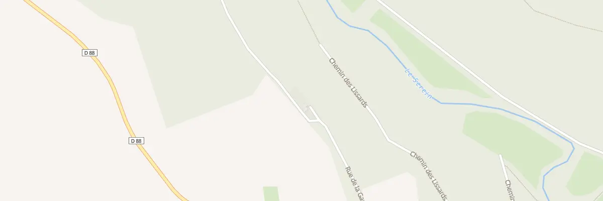 Plan du 1 Che de la Gare à Grimault