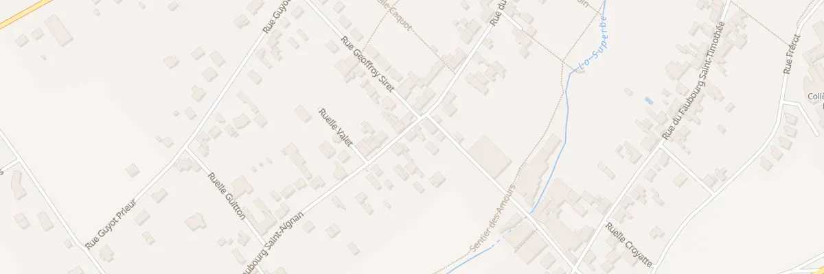 Plan du 385 Rue du Fbg St Aignan à Fère-Champenoise