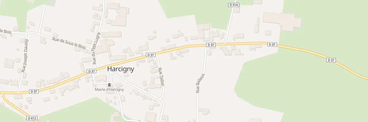 Plan du 8 Rue de Plomion à Harcigny