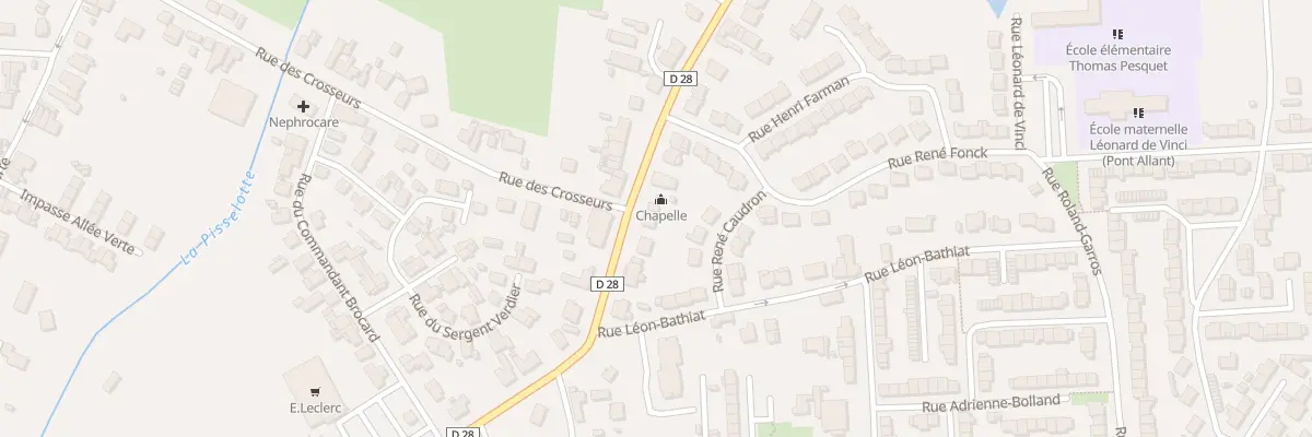 Plan du 108 Rte d’Elesmes à Maubeuge