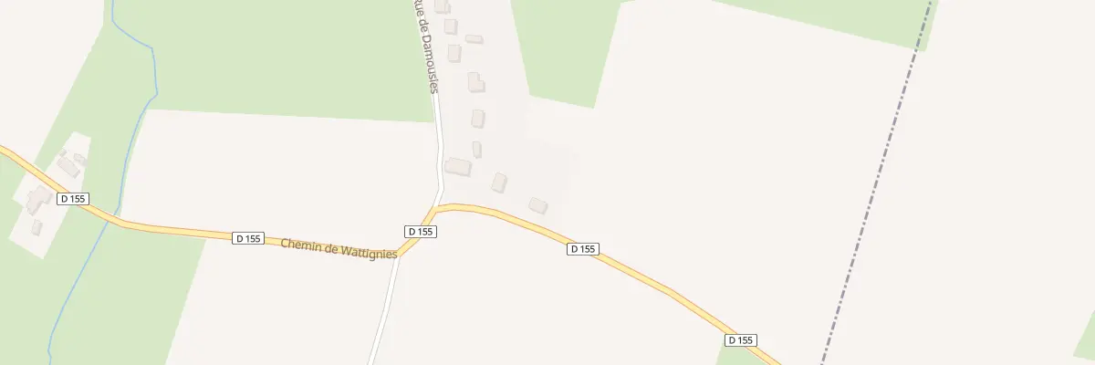 Plan du 101 Che de Wattignies à Beaufort