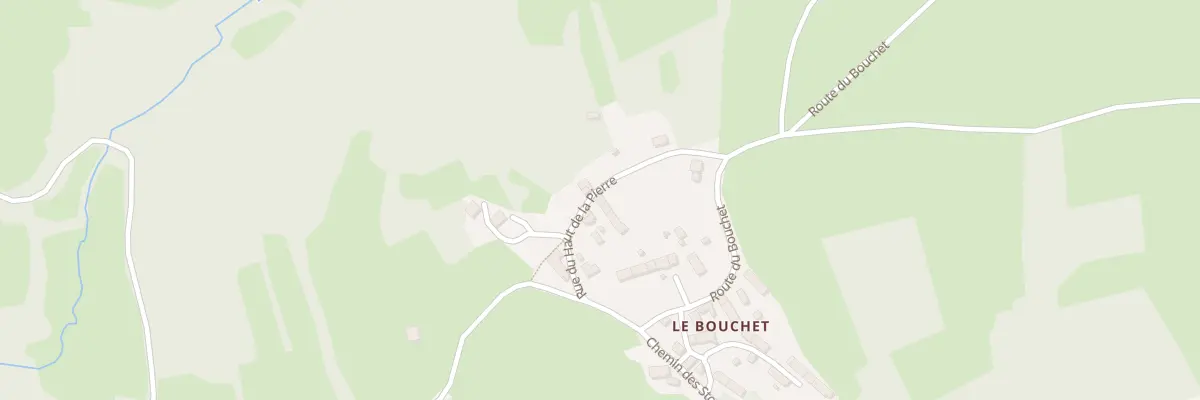 Plan du 7 Rue du Haut de la Pierre à Villapourçon