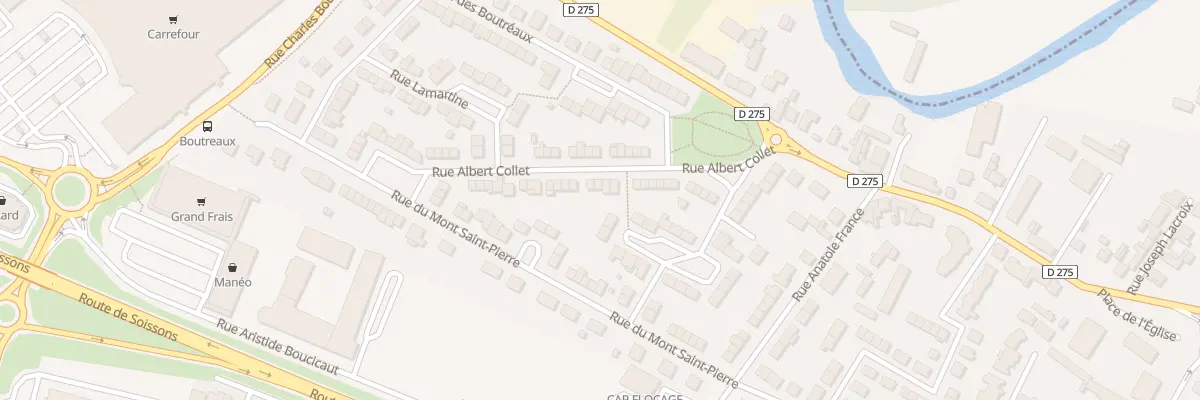 Plan du 33 Rue Albert Collet à Tinqueux