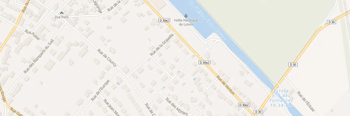 Plan du 9 Rue Emile Berriot à Loivre