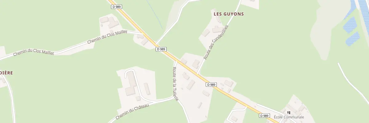 Plan du 5070 La Tuilerie à Bourg-le-Comte