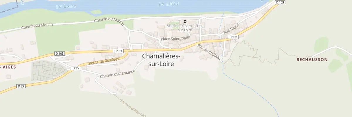 Plan du 1 Che d’Allemance à Chamalières-sur-Loire