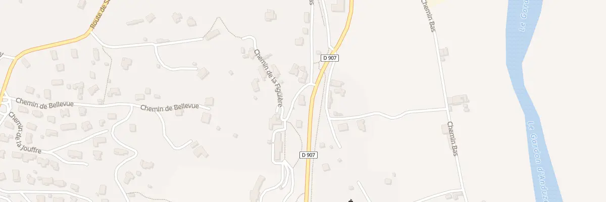 Plan du 1 Che de la Figuiere à Anduze