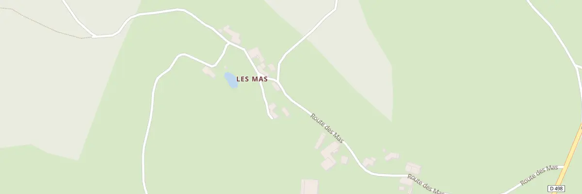 Plan du 554 Rte des Mas à Apinac