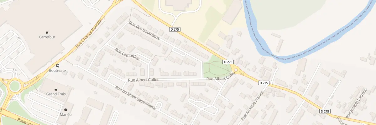 Plan du 5 Rue des Boutreaux à Tinqueux