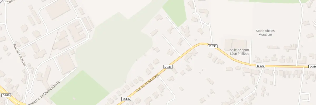 Plan du 178 Rue de Maubeuge à Rousies