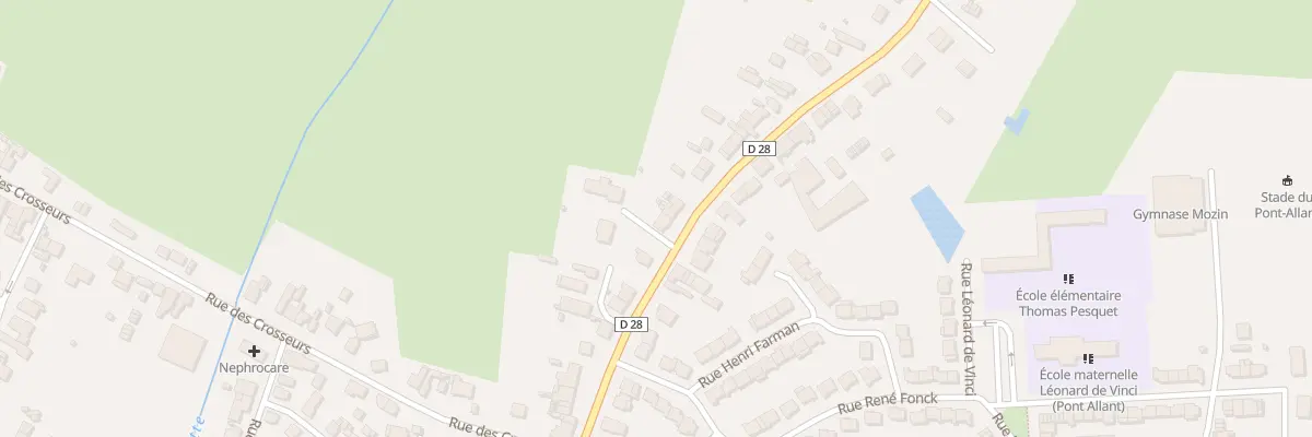 Plan du 135 Rte d’Elesmes à Maubeuge
