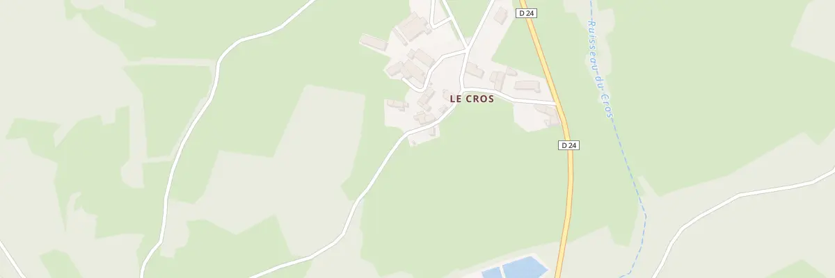 Plan du 5333 Le Cros à Tiranges