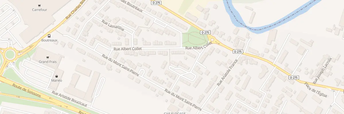 Plan du 27 Rue Albert Collet à Tinqueux