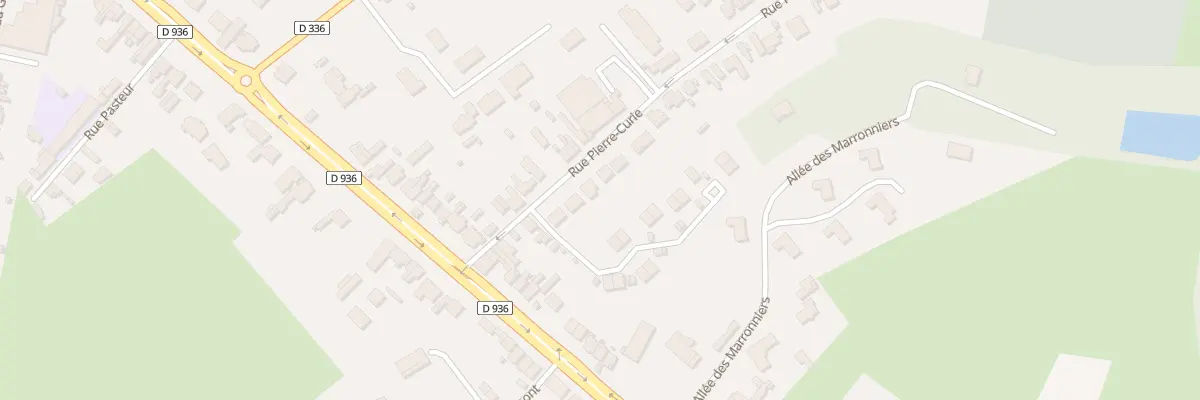 Plan du 55 Rue Pierre Curie à Rousies