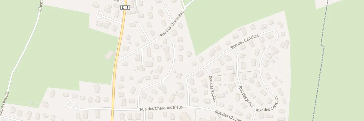 Plan du 194 Rue des Peupliers à Pouilly-les-Nonains